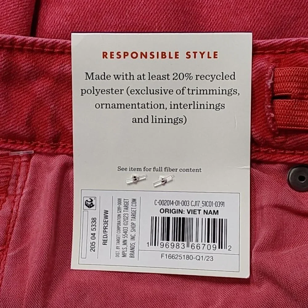 Girls' Mid-Rise Jean Shorts | Cat & Jack | XL (14) Plus